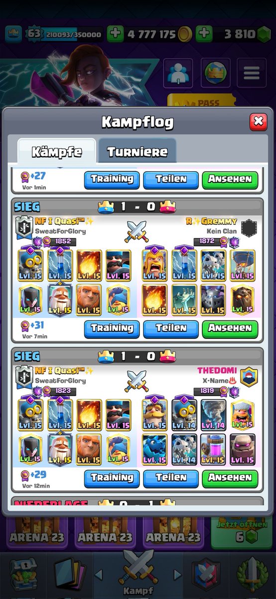 Clash Royale Gutes spiel 🫡