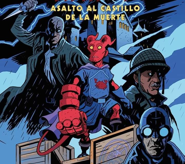 En 'El joven Hellboy. Asalto al Castillo de la Muerte', Mike Mignola, Thomas Sniegoski, Craig Rosseau y Chris O’Halloran tejen una divertida y efectiva aventura en la infancia de Anung Un Rama. Edita @NormaEditorial. #comicsaroundtheworld #Hellboy cuanticagrafica.com/2024/04/13/el-…