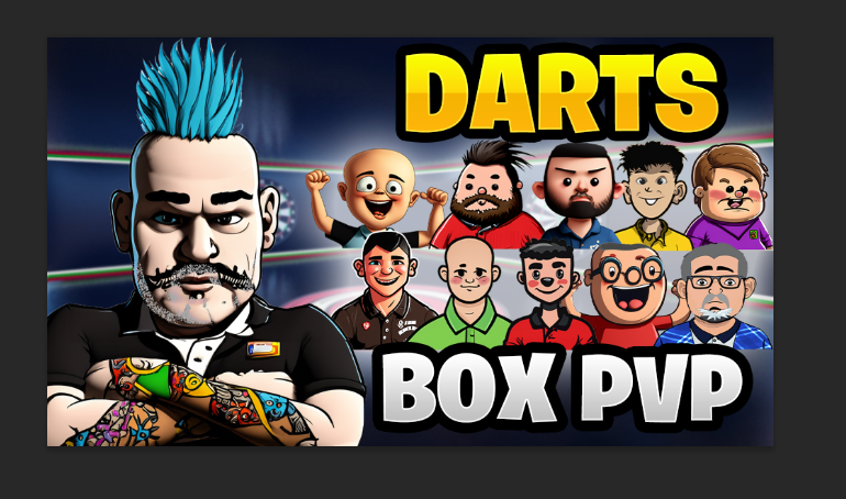 Proudly introducing -🎯DARTS BOX PVP📦
Code - 3936-1065-2183