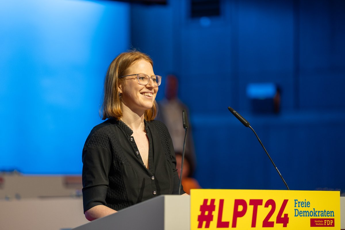 Unsere stellvertretende Landesvorsitzende @KatrinHelling wurde vom #lpt24 im Amt bestätigt. Gratulation!