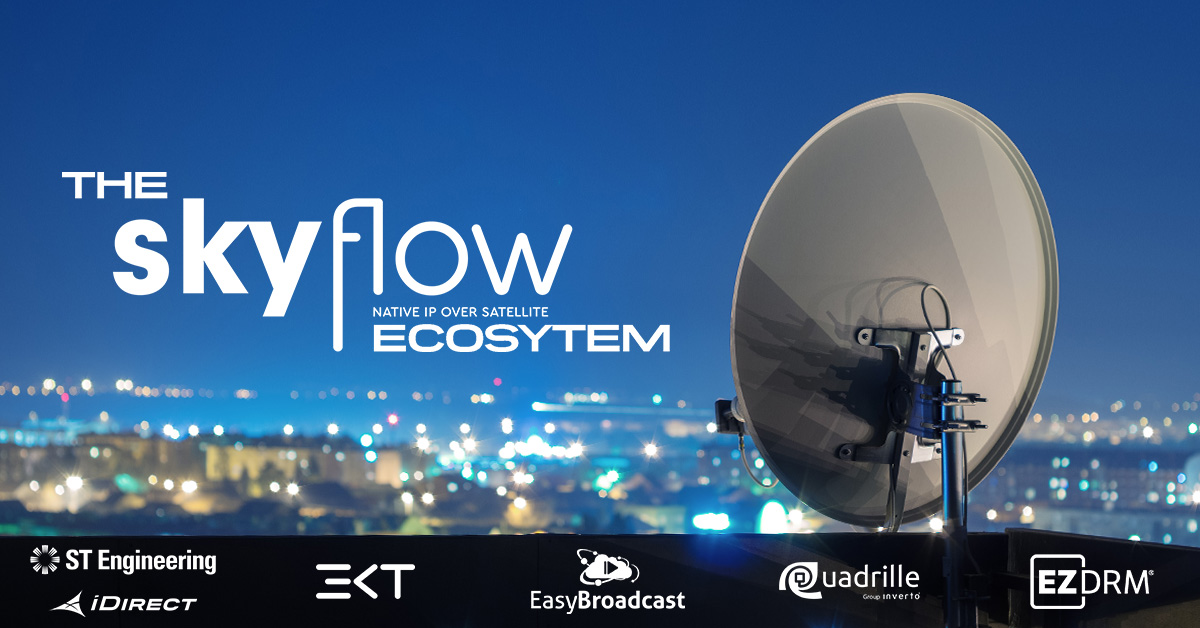 ST Engineering iDirect (@idirect) on Twitter photo Book your SKYflow demo at #NABShow 2024, booth #W772. Discover how DVB-NIP over Satellite with <a href="/Eutelsatgroup/">Eutelsat Group</a> enables Peru to achieve 100% coverage with affordable, high-speed DTH video delivery. Explore govt, educational channels, emergency alerts & more! bit.ly/43DLQdt Book your SKYflow demo at #NABShow 2024, booth #W772. Discover how DVB-NIP over Satellite with <a href="/Eutelsatgroup/">Eutelsat Group</a> enables Peru to achieve 100% coverage with affordable, high-speed DTH video delivery. Explore govt, educational channels, emergency alerts & more! bit.ly/43DLQdt