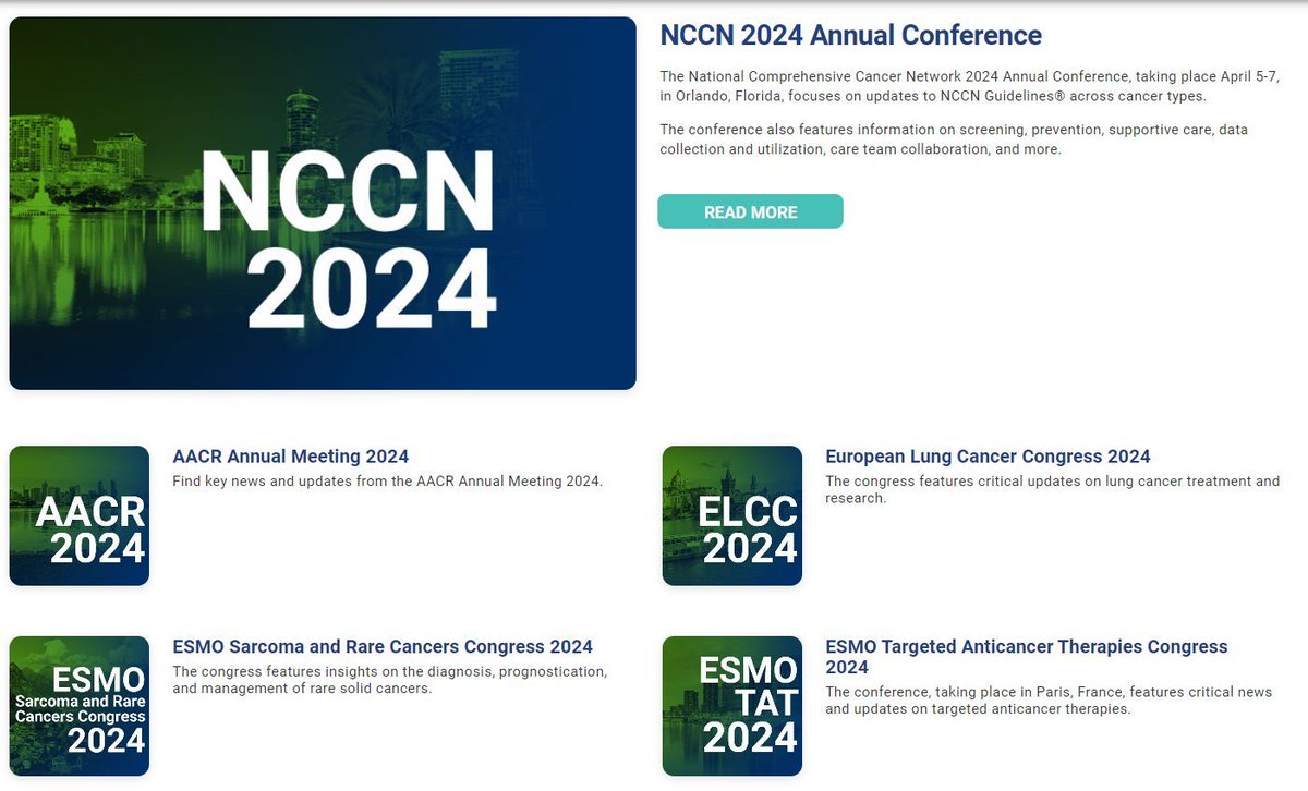 📖 Looking forward to reading this weekend? ⭐ It's a great time to catch up on news from the @NCCN Annual Conference and the @AACR Annual Meeting! ➡️ Find #NCCN2024 and #AACR24 news (and more!) here: buff.ly/3FTCNKl