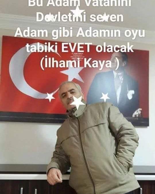 BENDE EMEKLİYİM HAKKIMI ARARIM AMMA DAVAMI VATANIMI SATMAM ÖNCE VATAN SONRA CANAN...