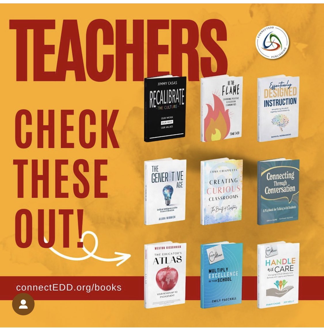 Looking for the perfect book to dive into a book study with your team/staff this summer or next fall? Check out our library of books at ConnectEDD.org. Large discounts available for bulk orders of 15 or more.