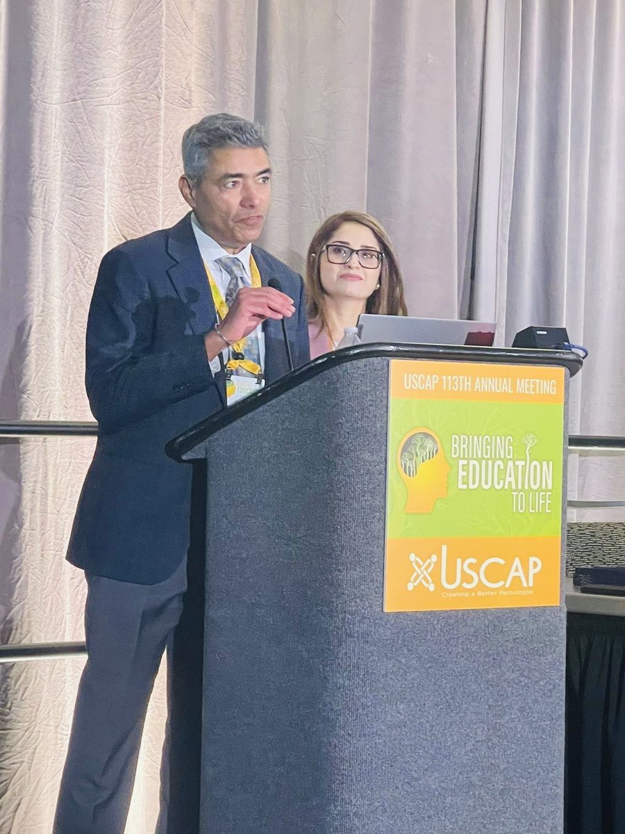 Pakistani-American Pathologists' Society (@pakampathsoc) on Twitter photo We were thrilled to have <a href="/aakasharmand/">Zubair Baloch</a> be presented with PAPS Distinguished Service Award 2024
at #USCAP2024 for his undeniable services to Pathology. Dr. Baloch is a true asset to field.
#PAKPATH We were thrilled to have <a href="/aakasharmand/">Zubair Baloch</a> be presented with PAPS Distinguished Service Award 2024
at #USCAP2024 for his undeniable services to Pathology. Dr. Baloch is a true asset to field.
#PAKPATH