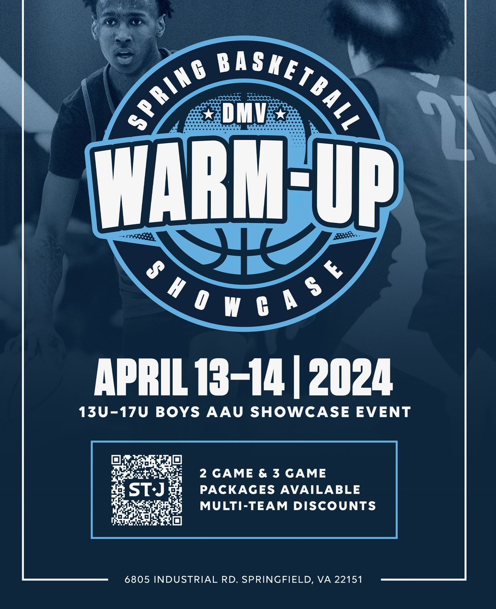 Springfield, VA📍

Tipping off the legendary DMV Spring Warm Up NOW!!!!!

100+ teams under one roof!!!!

Big as the WHAT?????