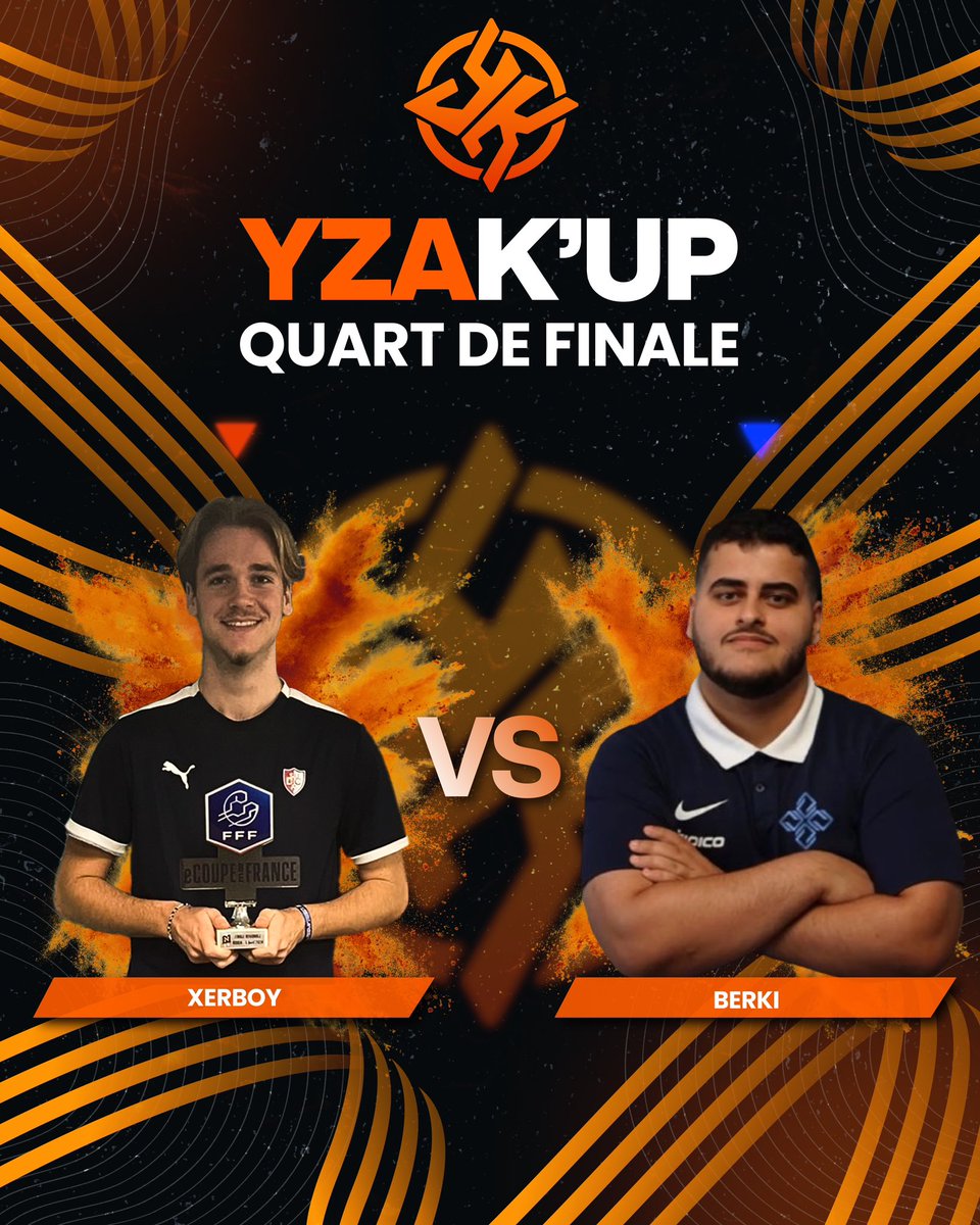 1/4 de finale 🏆

Qui va sortir vainqueur pour aller rejoindre les demi-finales ? 🚀

Réponse en stream à 17h 

@YBoisgontier vs <a href="/xBerki10/">Berkay</a>