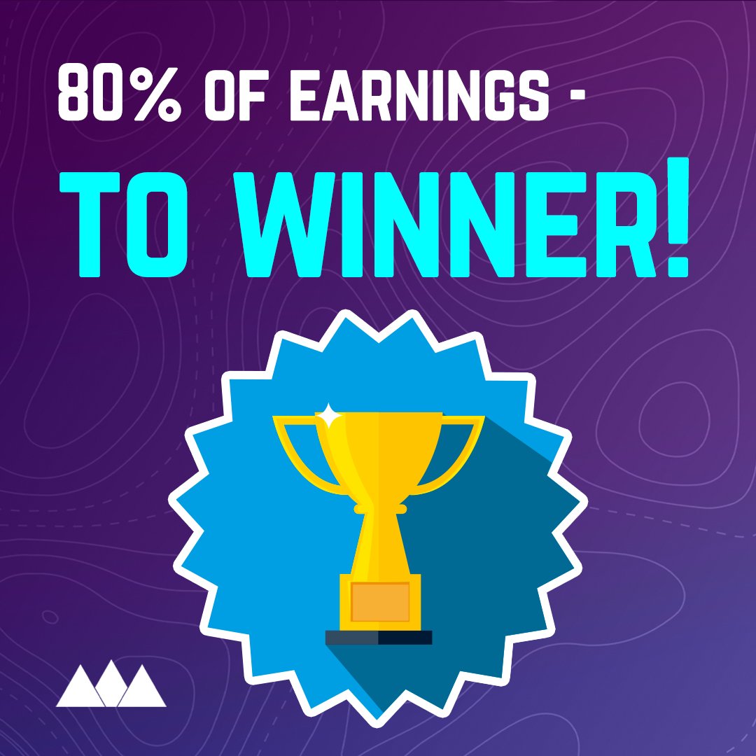 🏆 We believe in rewarding gamers for their skills and dedication!

💰 That's why we give 80% of the entry-fee pool directly back to the winners of each competition match. 

🎮 Get ready to earn for your gaming prowess! 

Join our Whitelist! evolvecoin.io