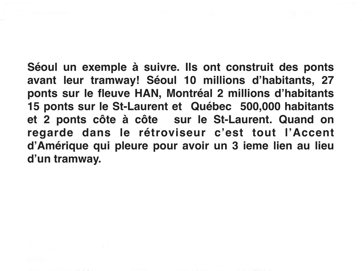 Takebakicitte's tweet photo. @JdeQuebec @SMartinJDQ Aye! Capitaine milliards, mettre en œuvre les infrastructures nécessaires pour le transport structurant, ça comprend  la construction de ponts additionnels entre Québec et Lévis pour assurer une connectivité efficace. @francoislegault @brunomarchand #tramwayquebec https://t.co/xS7OJAEv3I