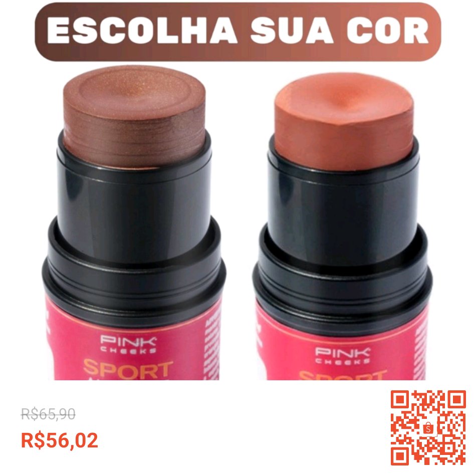 Confira Blush Batom Sombra All In One Pink Cheeks - Escolha Sua Cor com 15% de desconto! Somente R$56,02. Encontre na Shopee agora! shp.ee/7sq54u0 #ShopeeBR