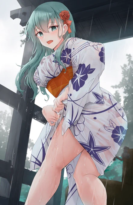 浴衣鈴谷さんSkebありがとうございました! 