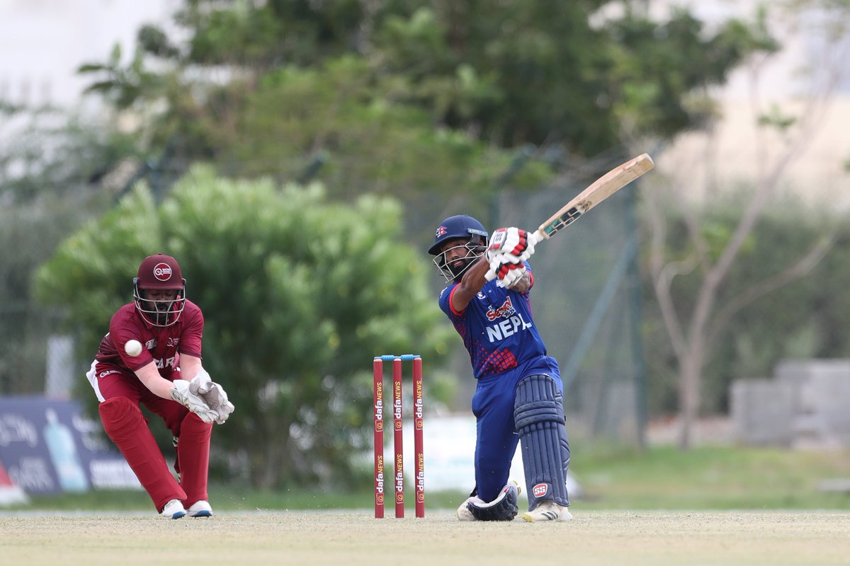 CricketNep's tweet image. 🇳🇵Airee puts up a show at Oman as he blasts his way to the fifty milestone with six sixes in the final over 🔥

📺 Catch the action live: youtube.com/watch?v=9SHLis…

📸: ACC

#ACCMensPremierCup2024 | #WorldCupYear2024 | #OneBallBattles | #NepalCricket
Show more