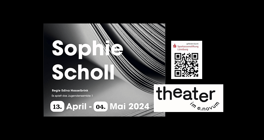 Theater im e.novum: “Sophie Scholl” – 13. April bis 4. Mai 2024: Unter Lebensgefahr verteilten die Mitglieder der Widerstandsgruppe “Weiße Rose” Flugblätter, um die Menschen gegen Hitler aufzurütteln. Woher… dlvr.it/T5SBXN #Engagement #Kultur #Lüneburg #Jugend #Theater