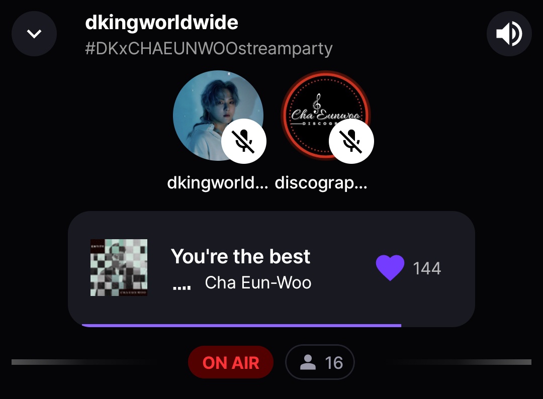 🔔 ding-DONG-Daeng! 🎶 #DKxCHAEUNWOOstreamparty STARTS NOW! 🦋 Come join us 🎧 stationhead.com/dkingworldwide @D_dong_ii #DONGHYUK #CHAEUNWOO @CHAEUNWOO_offcl