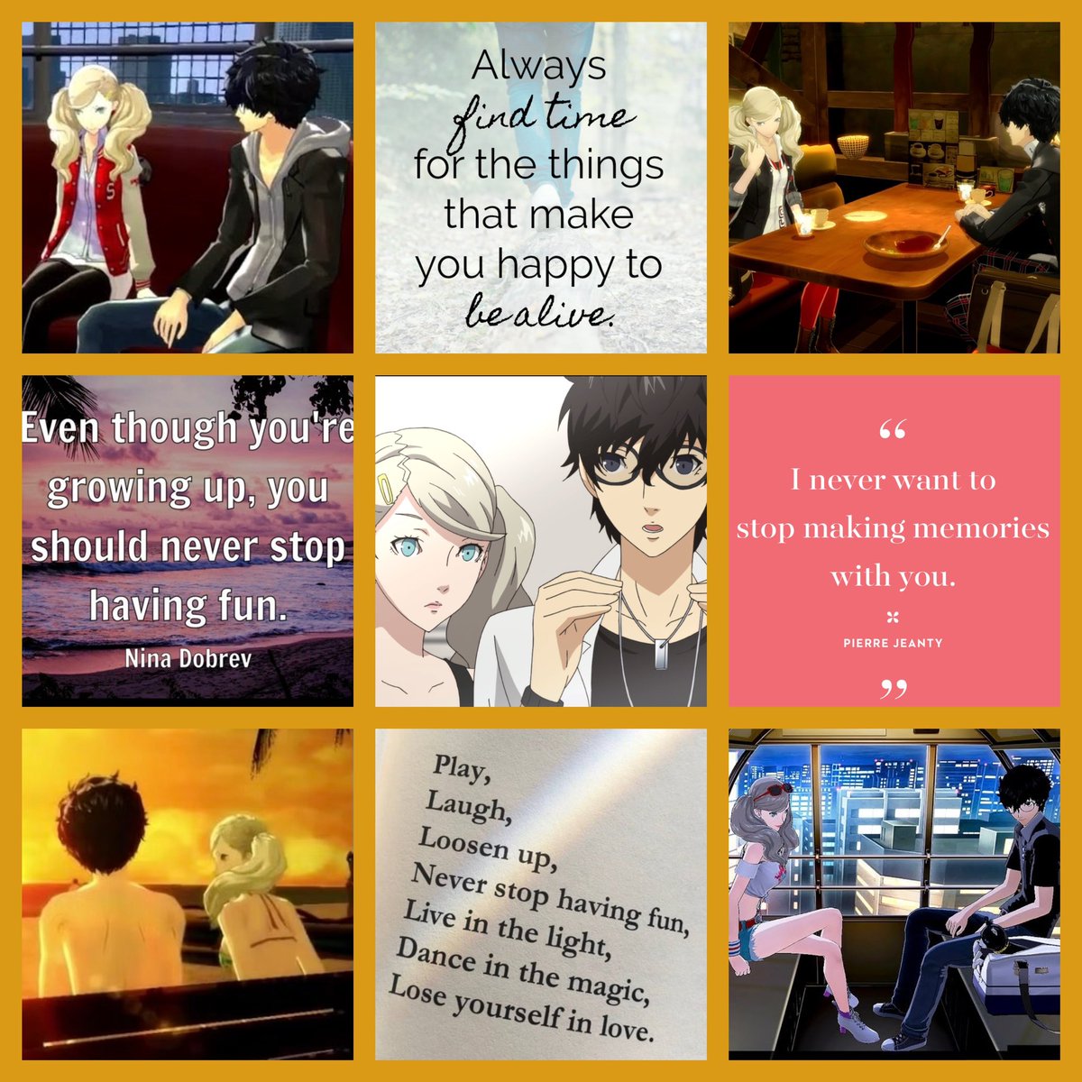 #ShuAnnWeek2024 Day 6: Fun.
Made a cute moodboard for these two, this was my favorite of all the ones I made. @ShuannWeek #shuann #renann #renamamiya #anntakamaki #persona5royal #persona5strikers