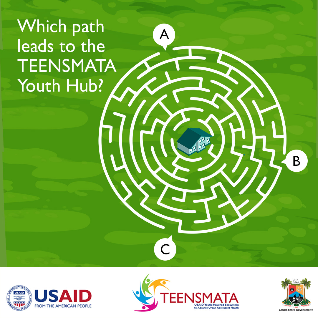 Crack the maze! Which path leads to the TEENSMATA Youth Hub🏠. Share with us in the comments.

#TEENSMATA #adolescenthealth #teenshealth #safespacesforyouth