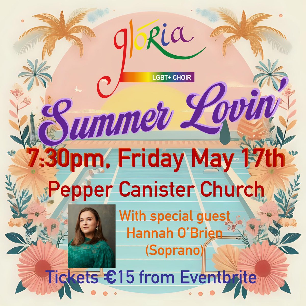 Tickets for our summer concert are on sale with special guest soprano, Hannah O'Brien ❤️🌞☀️eventbrite.com/e/summer-lovin…