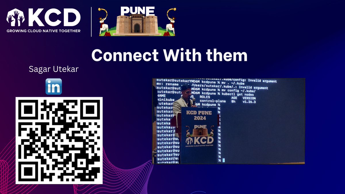 🌟 Our organizer, Sagar Utekar, just wrapped up a fantastic workshop on "Mastering Kubernetes Concepts and Debugging Techniques for Survival" at KCD Pune! It was an insightful session that empowered with essential Kubernetes skills. 

#KCDPune #Kubernetes #WorkshopSuccess #Cncf