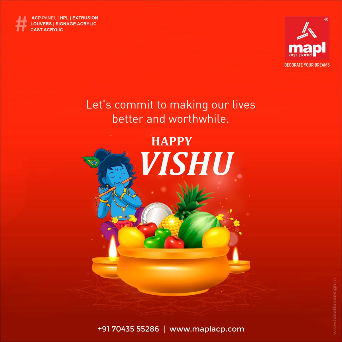 MaplAcpPanel's tweet photo. Let's hope that a new glimmer of hope appears on this fortunate day. May goodness and peace prevail everywhere. Happy Vishu.
#VishuFestival #happyvishu #festivalvibes https://t.co/huJKKy82Go