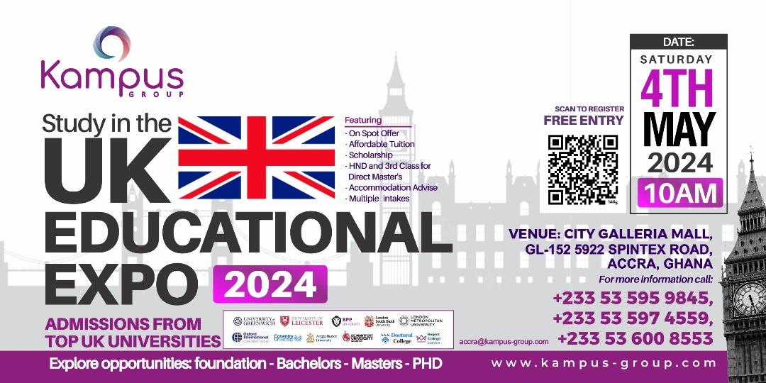 Come to talk to experienced representatives of top universities at the Kampus Group Study in UK Educatioanal Expo.
#internationaleducation
#kampusgroup
#studyinuk