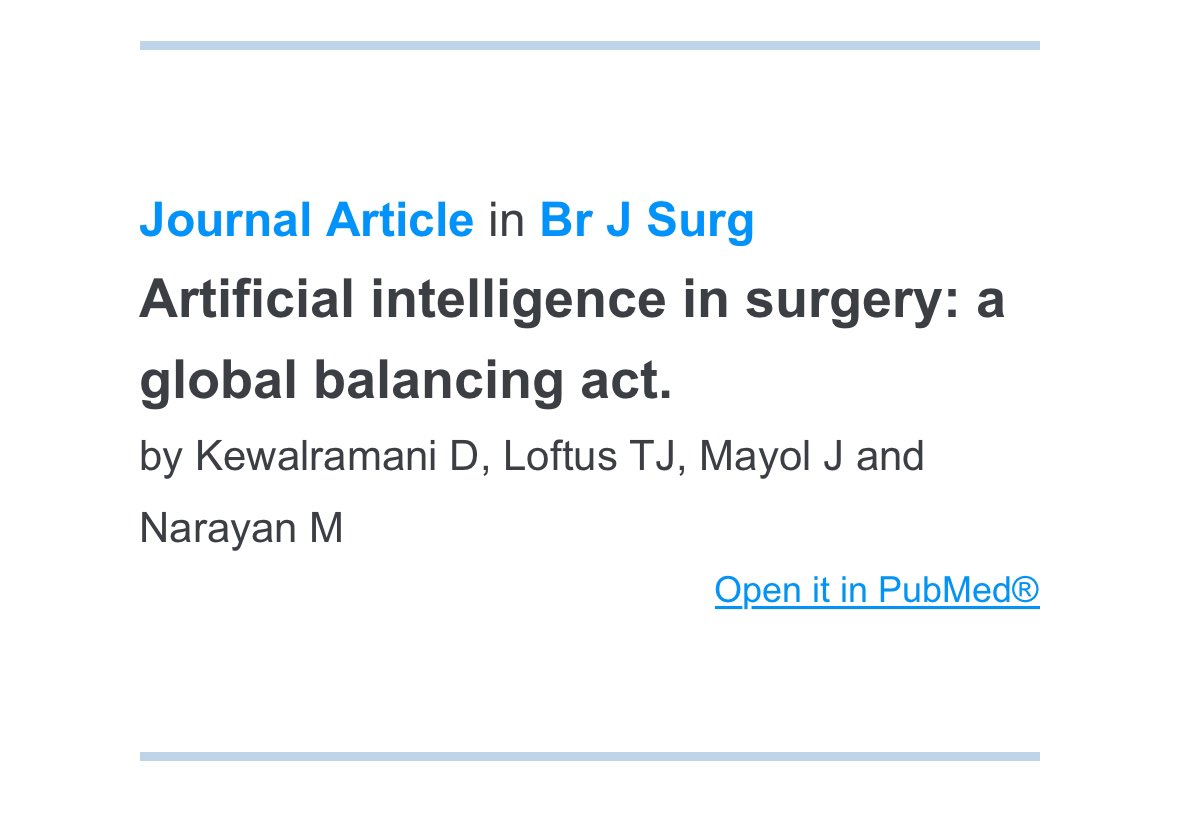 Thanks for the feature @stitchestoday academic.oup.com/bjs/article-ab… @SurgEdMD @_TylerLoftus @juliomayol @BJSurgery @SAGES_Updates @AcademicSurgery @aaglobalsurgery