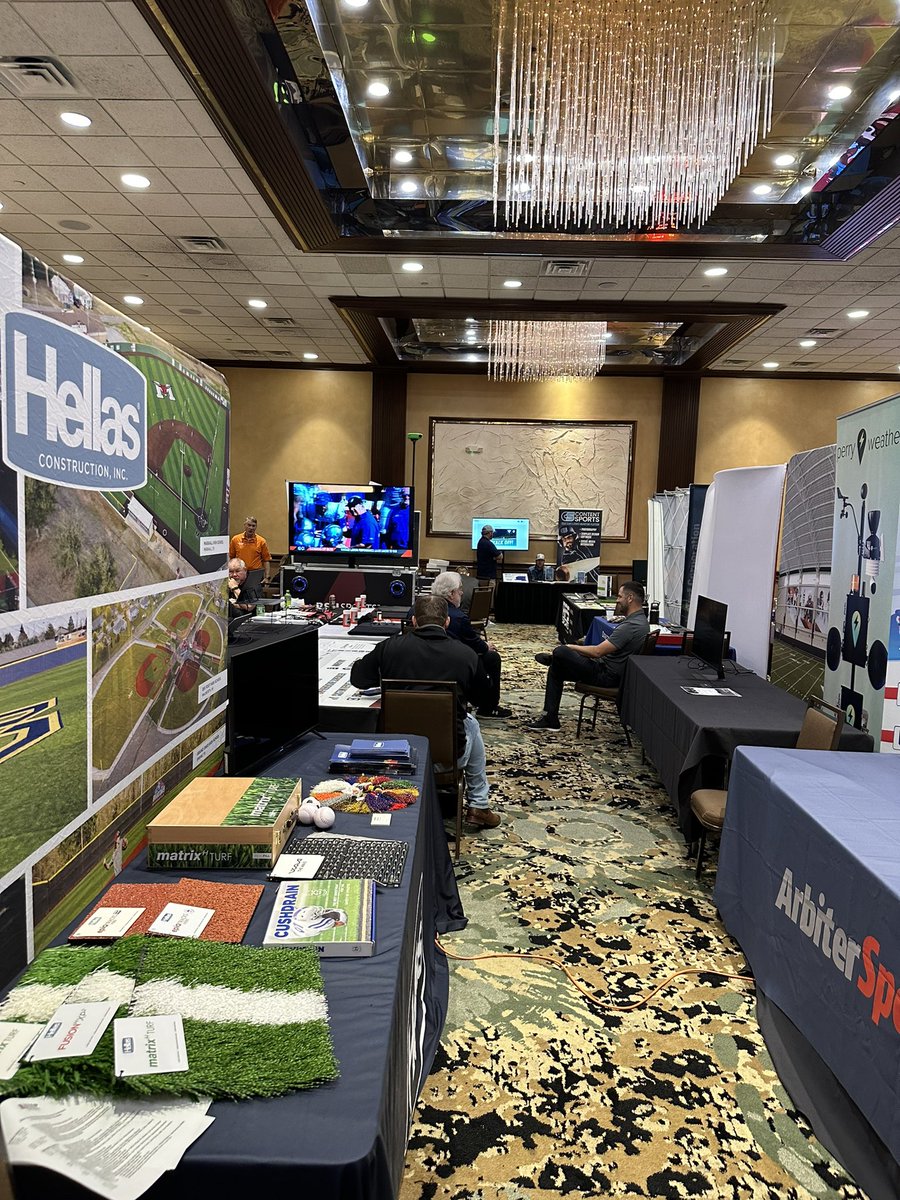 TIAAA_Ad's tweet photo. Make sure to visit the vendors in the Exhibit Hall throughout the morning! Plenty of great resources for ADs to take back to their programs. https://t.co/iHehxx5f4B