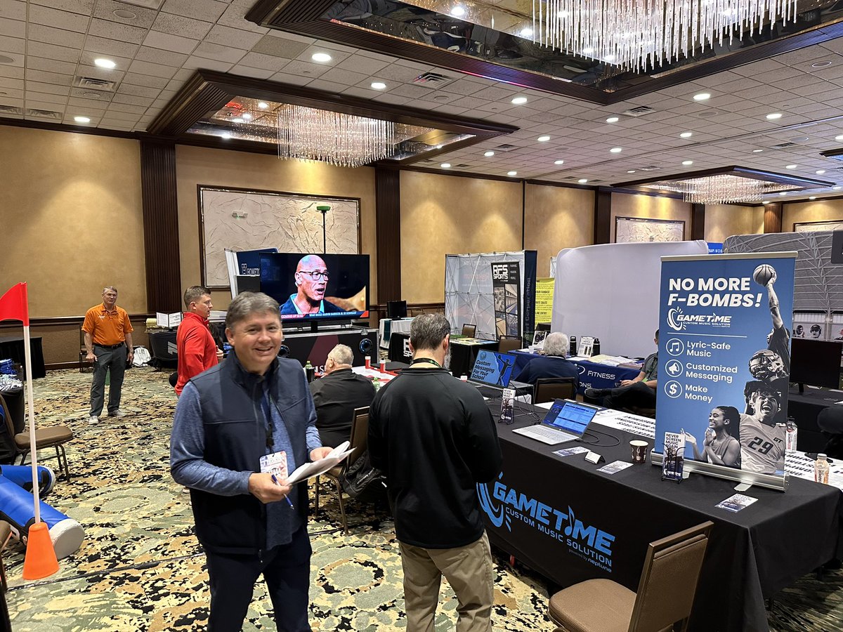 TIAAA_Ad's tweet photo. Make sure to visit the vendors in the Exhibit Hall throughout the morning! Plenty of great resources for ADs to take back to their programs. https://t.co/iHehxx5f4B