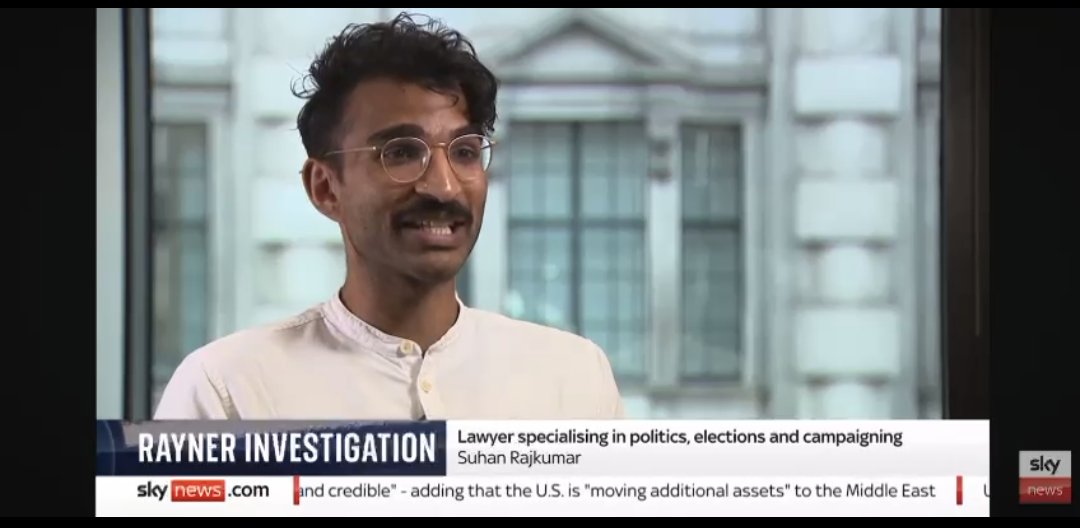 Great to talk to <a href="/SkyNews/">Sky News</a> yesterday about electoral law, what it is, and whether breaches matter