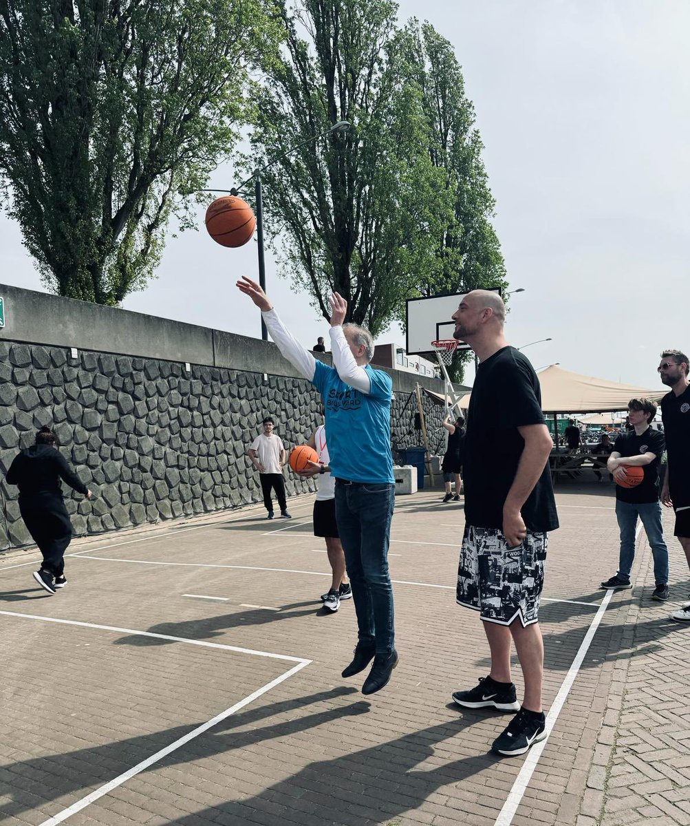 Opening unieke Sportboulevard op de Rijnkade samen met Eric van der Burg en Paul Smeulders! Sport verbroedert!!!