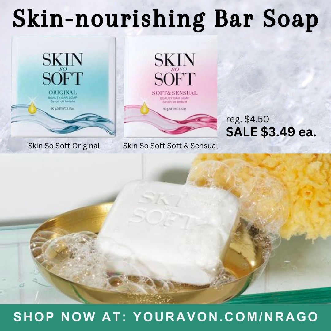 Experience the benefits of our Skin So Soft #BarSoaps! Infused with jojoba oil (Original) or argan oil (Soft & Sensual), they cleanse and soften your skin in one step. Daily use for a radiant, renewed, and rejuvenated look. 💫 Learn more:  bit.ly/3QEEjWM #SoftSkin