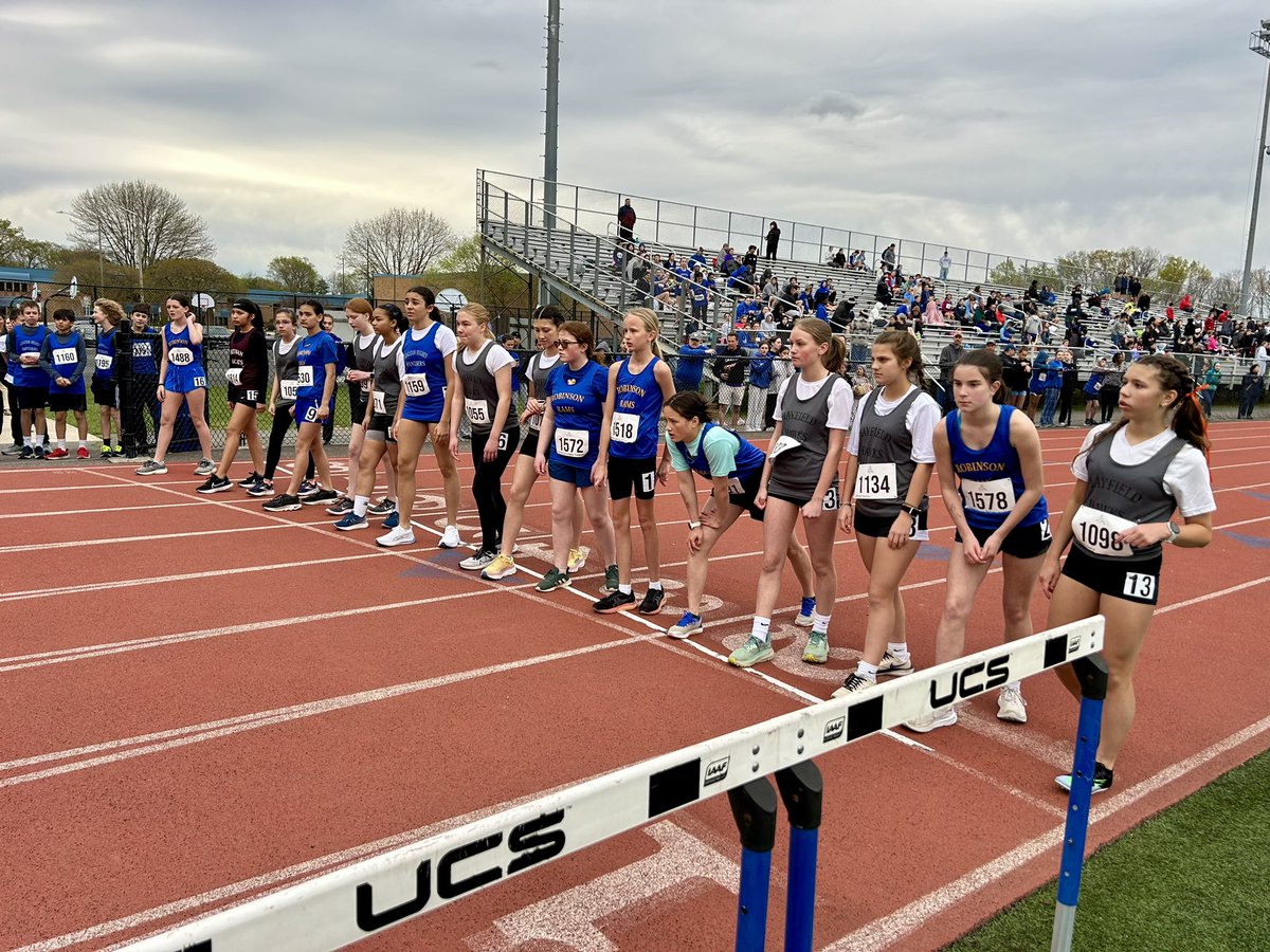 Middle School Track - First Meet