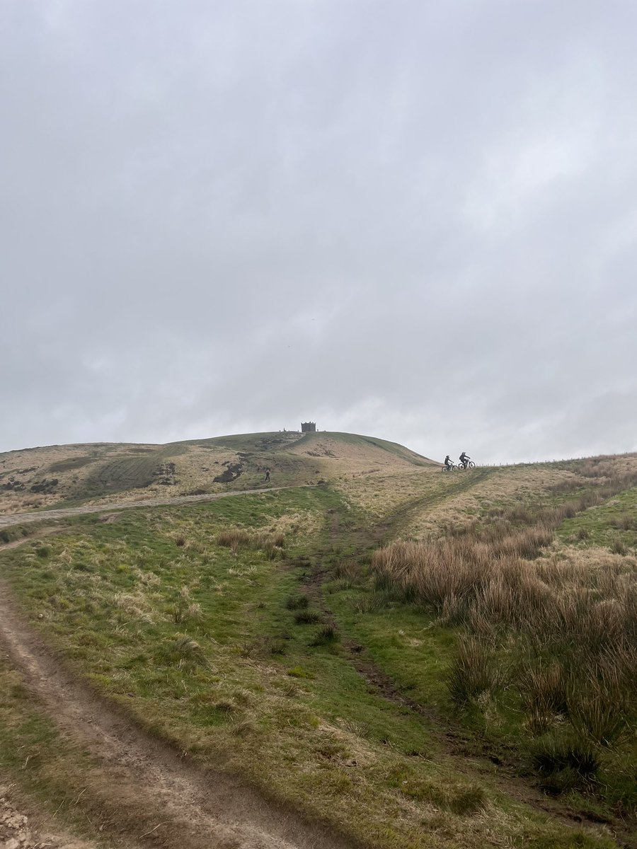 Another weekend; another walk! This time the glory of Rivington Pike and Winter Hill. I’m told the views are stunning. All I could see was cloud