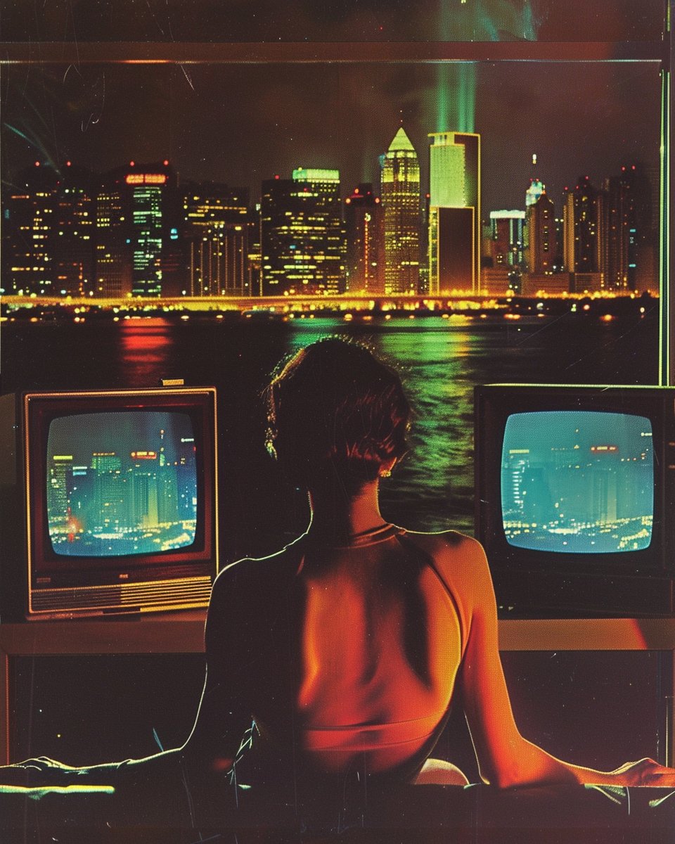 newretronet's tweet photo. Neon Nights: Cityscape Contemplations https://t.co/aF1poSSg3V https://t.co/qIElcNzjvO