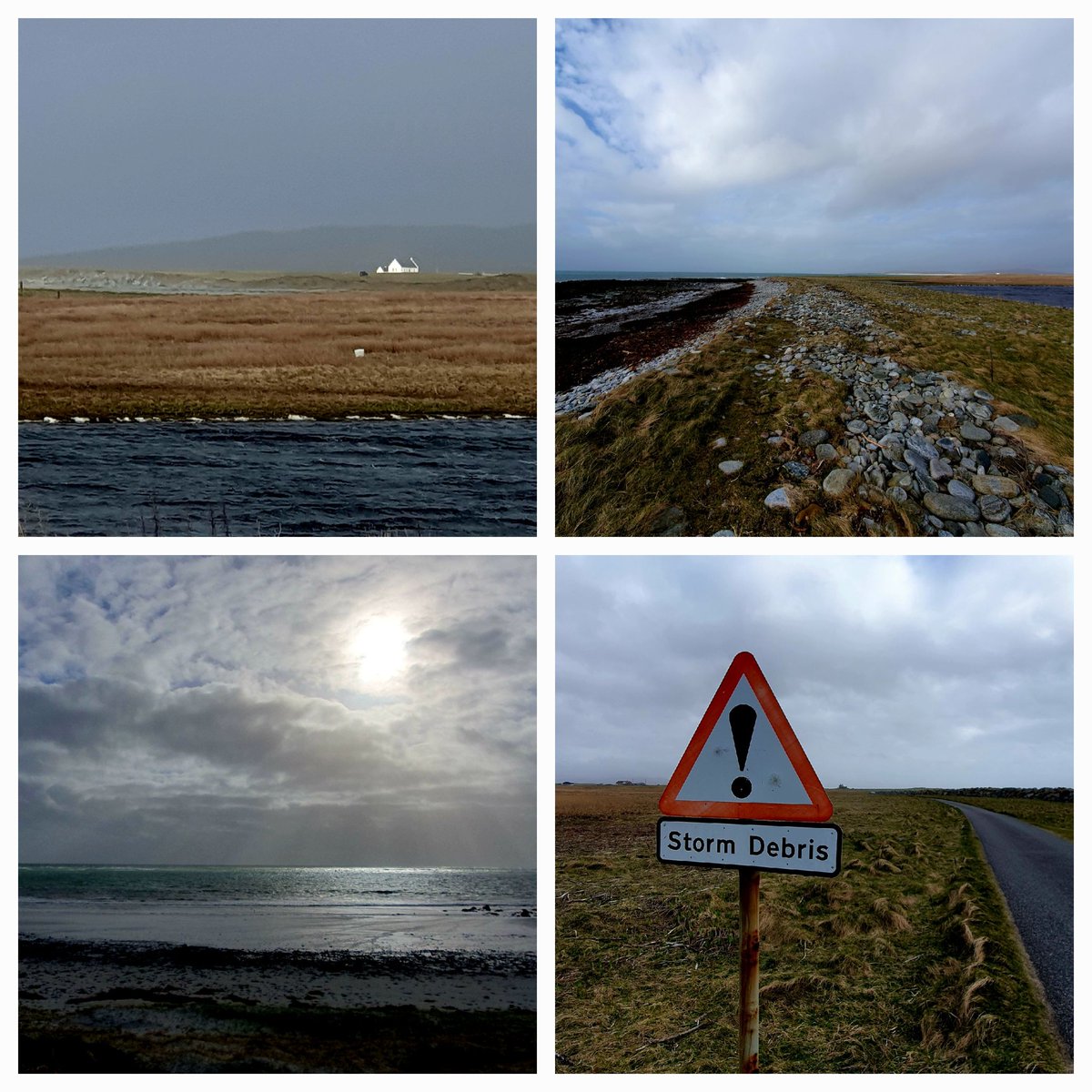 Walk to Howmore 💚 #StormHour #SouthUist