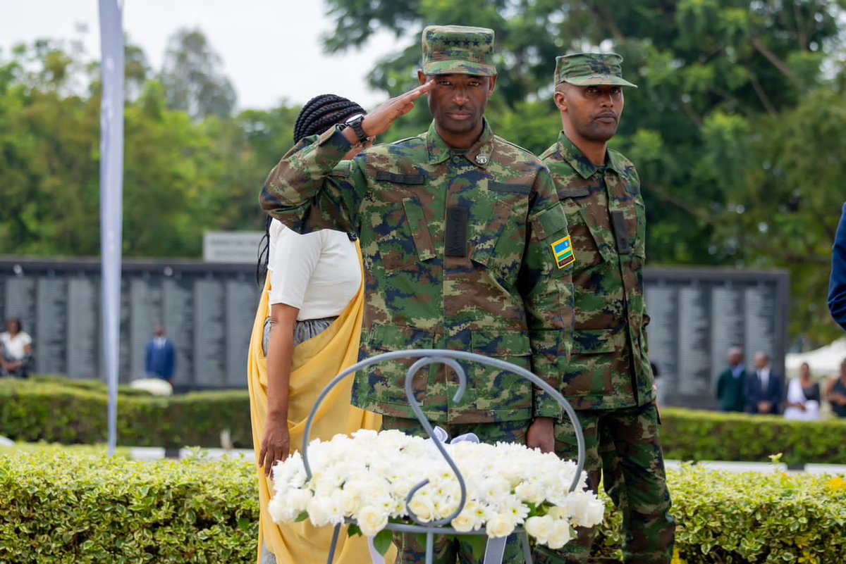 RDF Chief of Defence Staff 🫡

#Kwibuka30