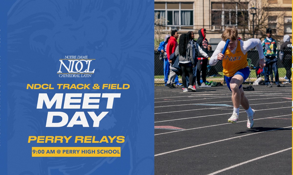 Today is meet day once again for NDCL Track & Field! They will compete in the Perry Relays at Perry High School. The meet will begin at 9:00 AM. Go Lions! #WeAreNDCL