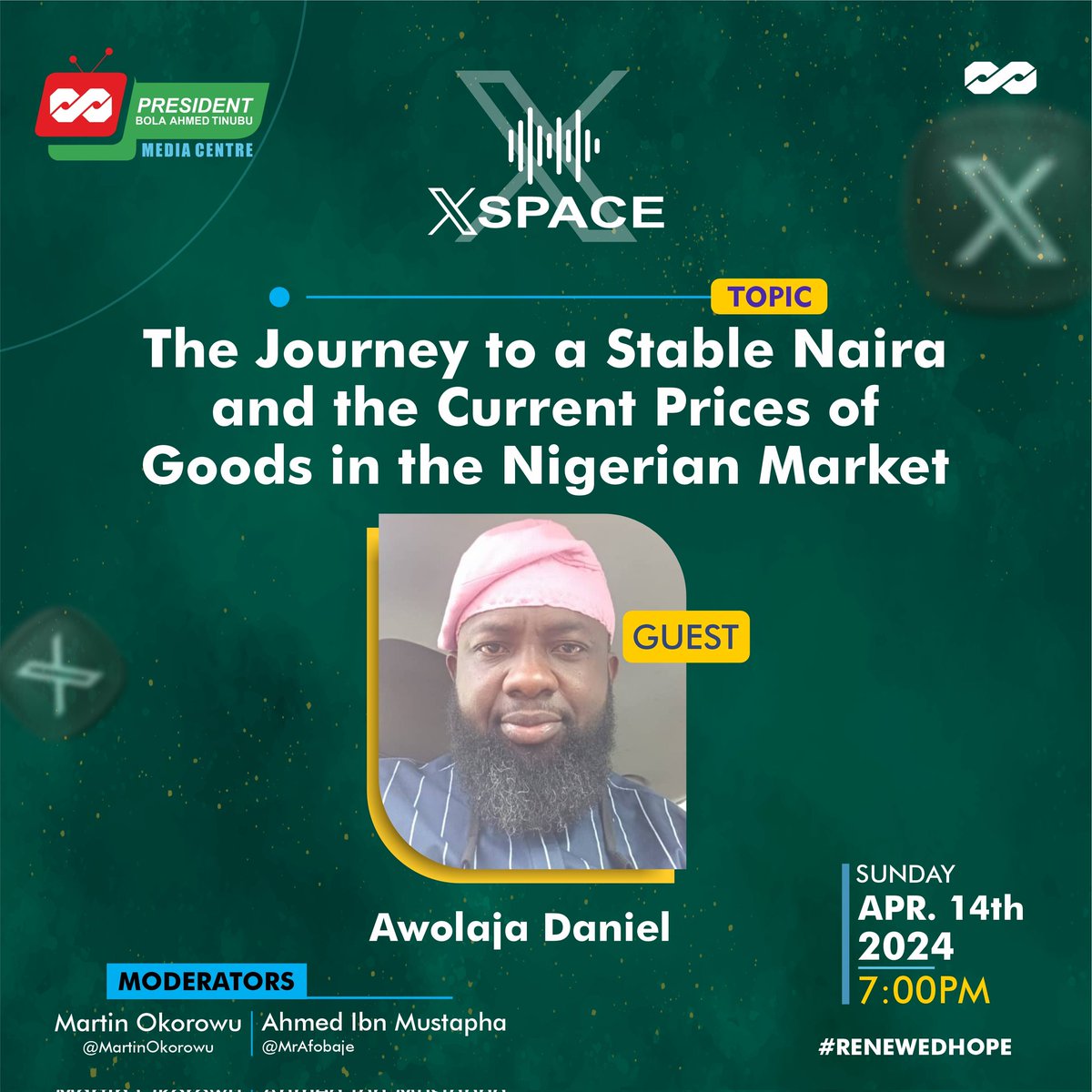 Tomorrow at 7pm, “The journey to a stable naira and Inflation in the Nigerian Markets” takes the centre stage of #PBATSpaces. Join the conversation as solutions and insights to navigate these economic waters will be discussed. Stay tuned 🕖