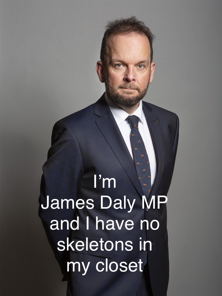 @Eyeswideopen69 Hi @JamesDalyMP has been digging dirty on Angela Rayner. Do you have a story about this man? James none of us are smart than all of us. Do your thing twitter