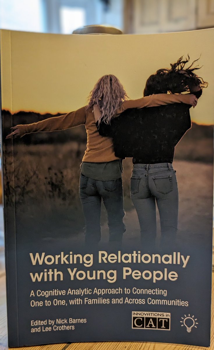 It's arrived! Working Relationally With Young People: A #CognitiveAnalyticTherapy Approach to Connecting One to One, with Families and Across Communities. Well done editors @YPPsych @LeeCrothers1 & all contributors #YouthCATSIG @ICATA7 @Assoc_CAT @YouthCAT1 @pavpub