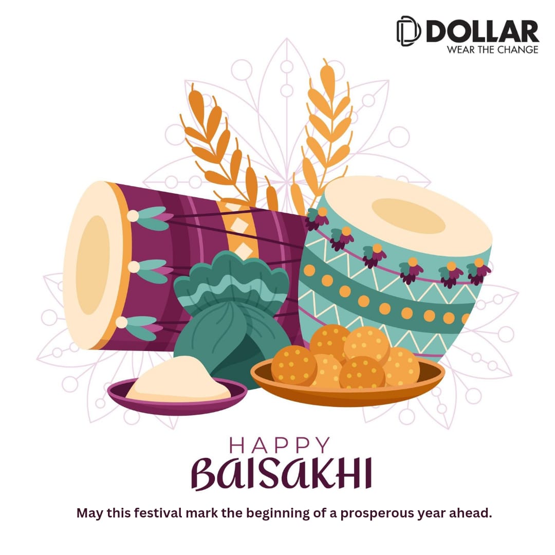 As we celebrate the harvest of joy and prosperity, may the spirit of Baisakhi bring new beginnings and endless happiness to your life. Happy Baisakhi! #HappyBaisakhi #Baisakhi2024 #NewBeginnings #Happiness #Harvest #Dollar #WearTheChange