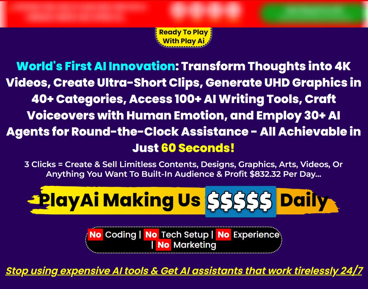 Inbox Ai: 1st AI Innovation That Transform Thoughts into 4K Videos, Create Ultra-Short Clips, Generate UHD Graphics in 40+ Categories, Access 100+ AI Writing Tools, Craft Voiceovers with Human Emotion. softtechhub.us/2024/04/13/inb… #AI #ArtificialIntelligence #VideoCreation #Tesla