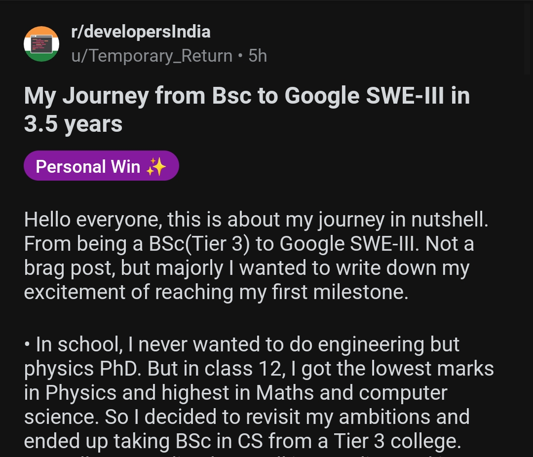 nitesh_singh5's tweet image. We just need hard work and luck.