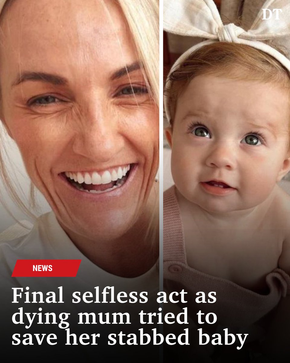 BONDI STABBING ATTACK: Fatally wounded, first-time mum Ash Good threw her injured baby into the arms of strangers, begging them to help, despite her own horrific injuries which later claimed her life. FULL STORY: bit.ly/3xy7DHn