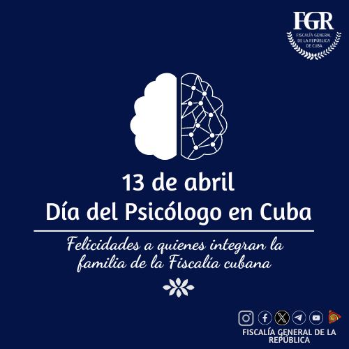 El reconocimiento a nuestros psicólogos en su día. @FGR_Cuba @MINSAPCuba @PresidenciaCuba