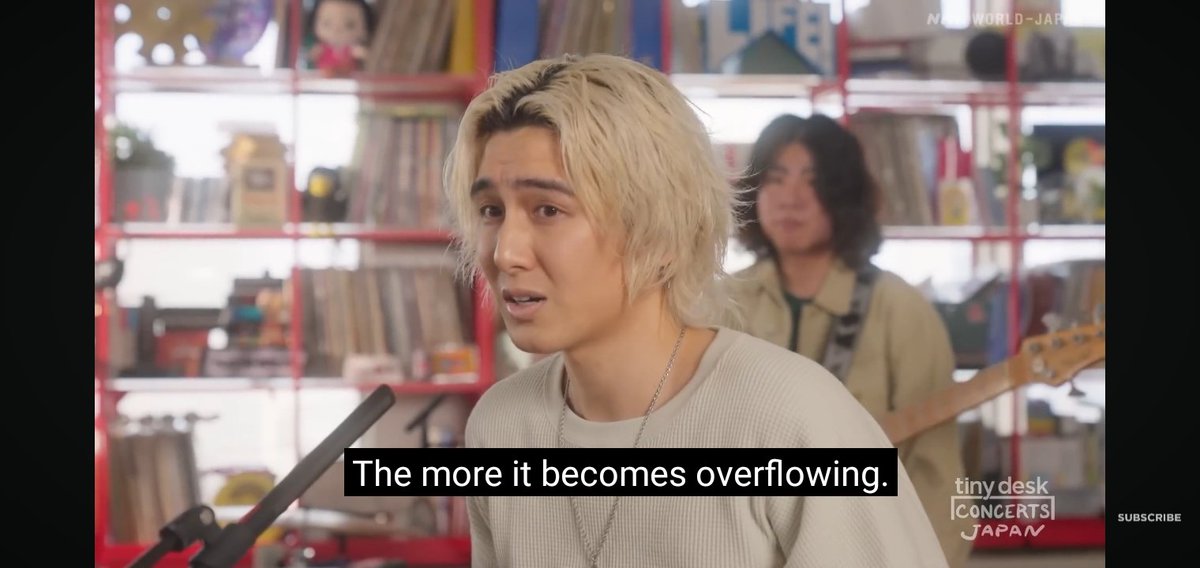 blueaircat's tweet photo. fujii kaze npr tiny desk (2024) https://t.co/7s8ckOdWRx