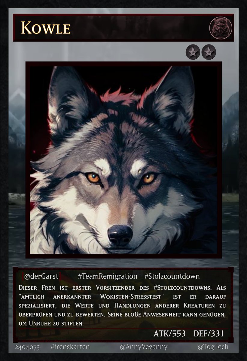 Togilech's tweet image. ▶️ @derGarst 

#gehacktes #frenskarten