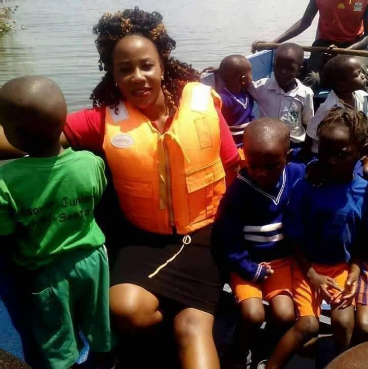 A teacher, putting on a life jacket and leaving the pupils to survive by the grace of God.