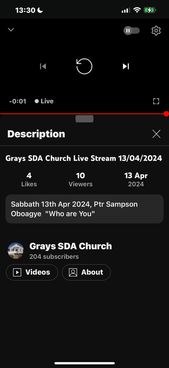 What a powerful, timely much needed message from Pastor Sampson Oboagye , glory to God 🙌🏽🙌🏽🙌🏽🙌🏽🙌🏽. If you haven’t already subscribe to Grays SDA Church on YouTube. You can re watch as well