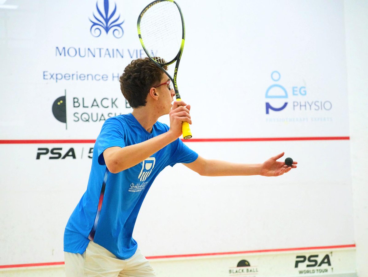 WC Qualifier R1 : British Junior Open Champ safely through to the quarters ... [3] Mohamed Zakaria (Egy) 3-0 Khaled Labib (Egy) 11-6, 11-6, 11-1 (33m)