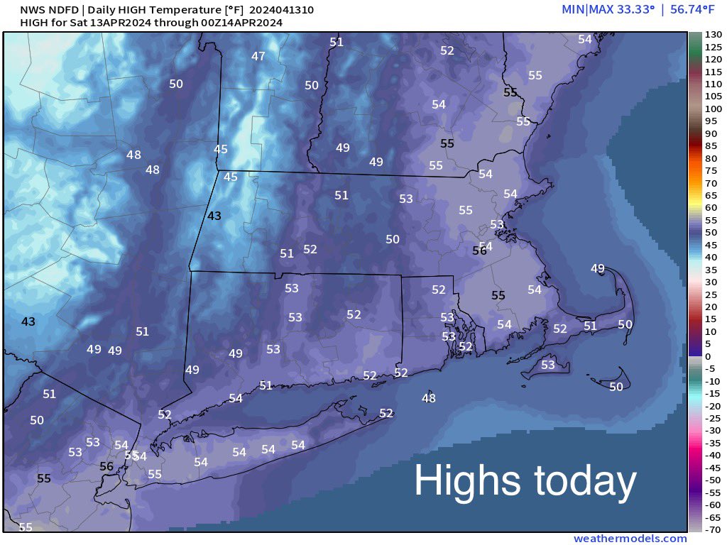 Good morning! A bit unsettled this weekend but it certainly could be worse. Chillier today and quite breezy with an upper level low near the area. Clouds and scattered showers will rotate through from time to time. They look mostly light and short-lived. Best chance for more…